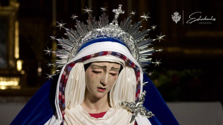María Santísima de los Remedios ataviada de Hebrea - Granada - Hermandad de los Estudiante de Granada