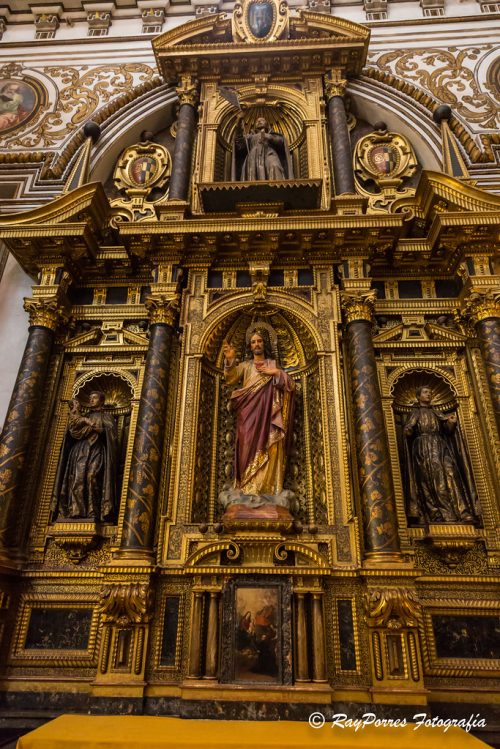 Templo sede - Retablo Sagrado Corazon Hermandad de los Estudiantes Granada